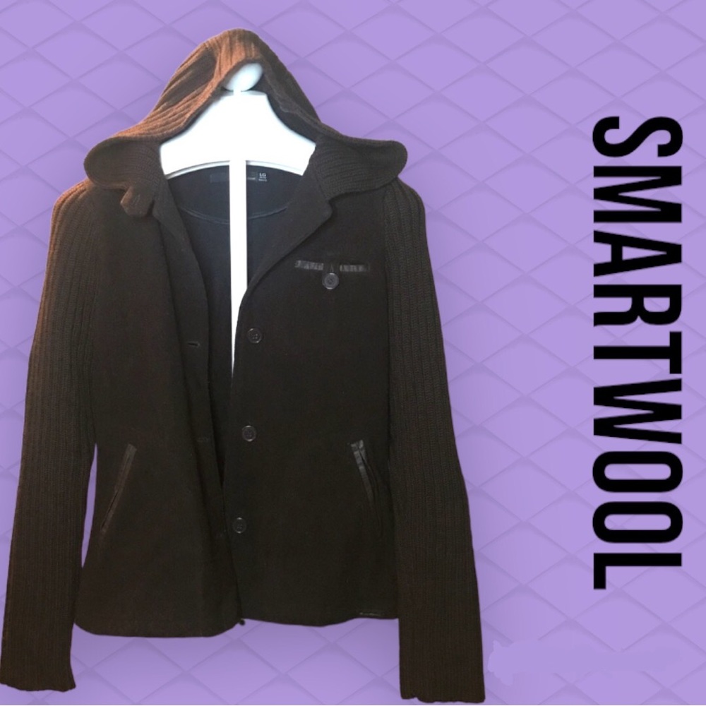 Smartwool Hooded Jacket, in Chocolate, L